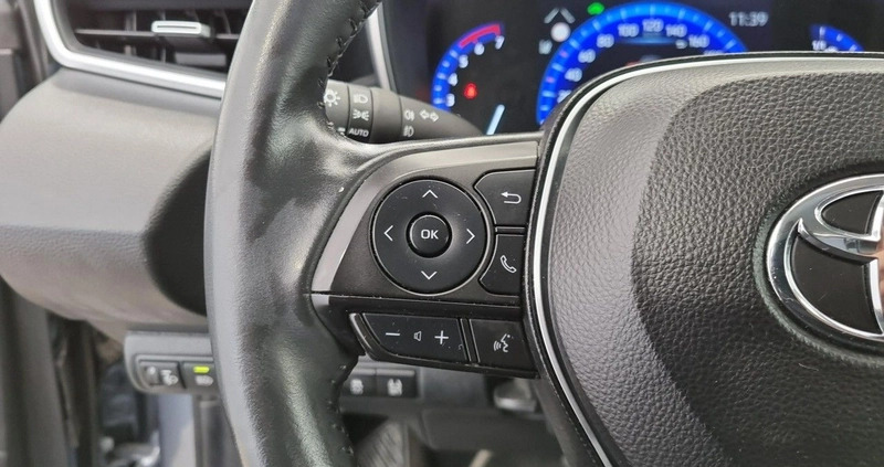 Toyota Corolla cena 89900 przebieg: 56618, rok produkcji 2022 z Leszno małe 301